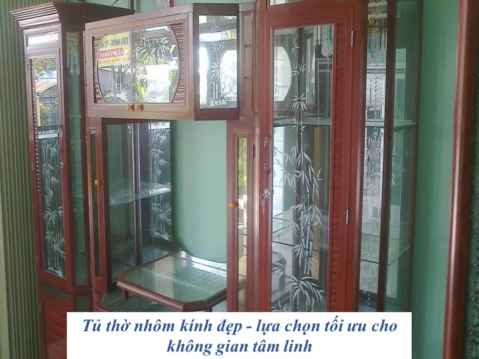 Đặc điểm của tủ thờ nhôm kính đẹp