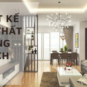 Thiết kế nội thất phòng khách biệt thự