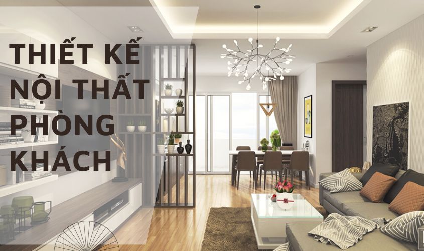 Thiết kế nội thất phòng khách biệt thự